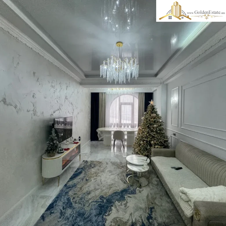 4 սենյականոց բնակարան նորակառույց շենքում Ադոնցի փողոցում Արաբկիրում, 124 քմ, նախավերջին հարկ