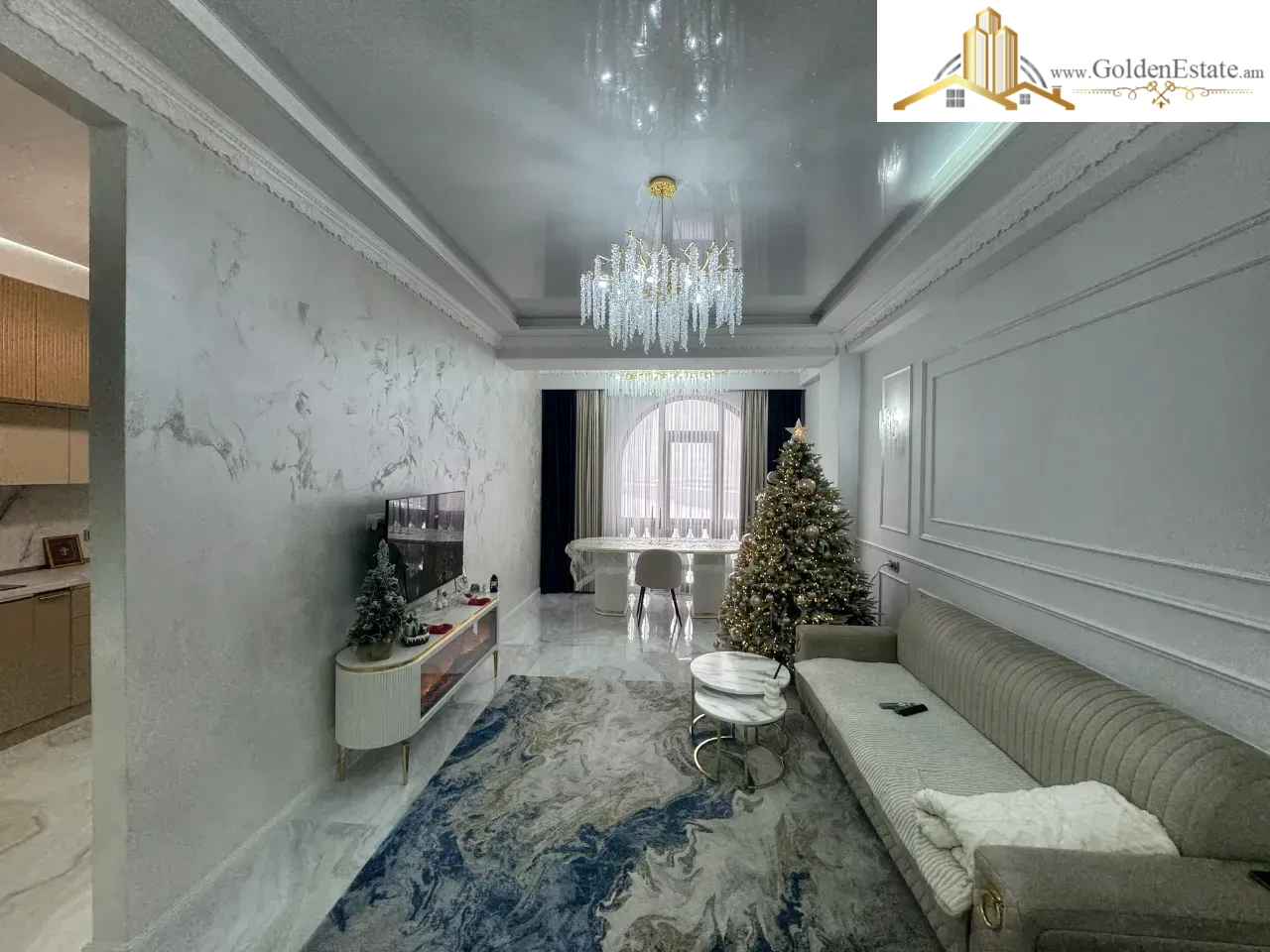 4 սենյականոց բնակարան նորակառույց շենքում Ադոնցի փողոցում Արաբկիրում, 124 քմ, նախավերջին հարկ