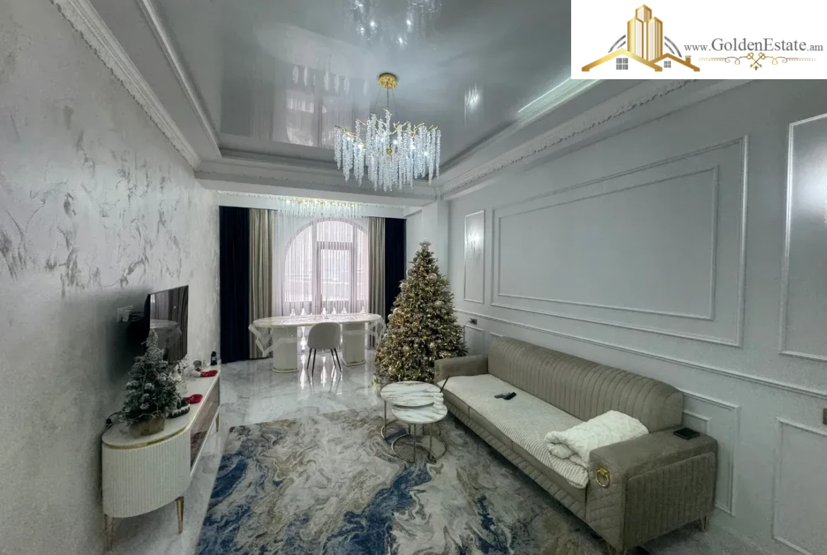 4 սենյականոց բնակարան նորակառույց շենքում Ադոնցի փողոցում Արաբկիրում, 124 քմ, նախավերջին հարկ