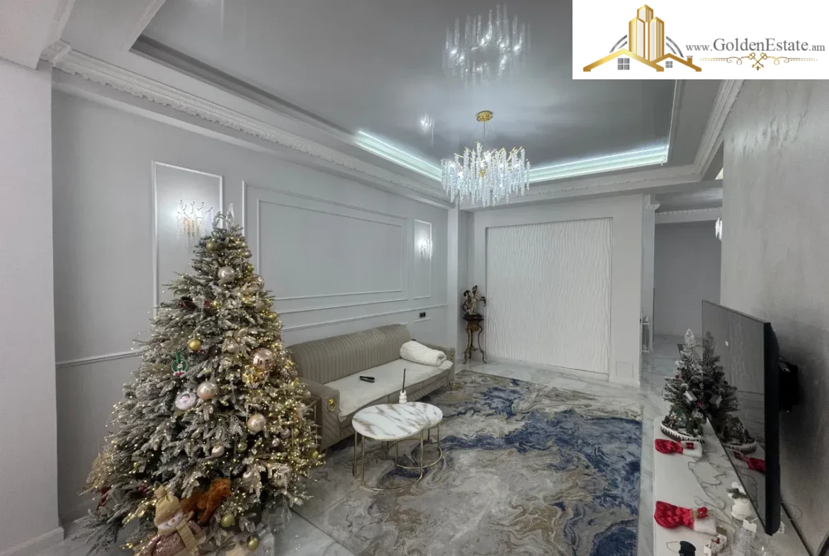 4 սենյականոց բնակարան նորակառույց շենքում Ադոնցի փողոցում Արաբկիրում, 124 քմ, նախավերջին հարկ