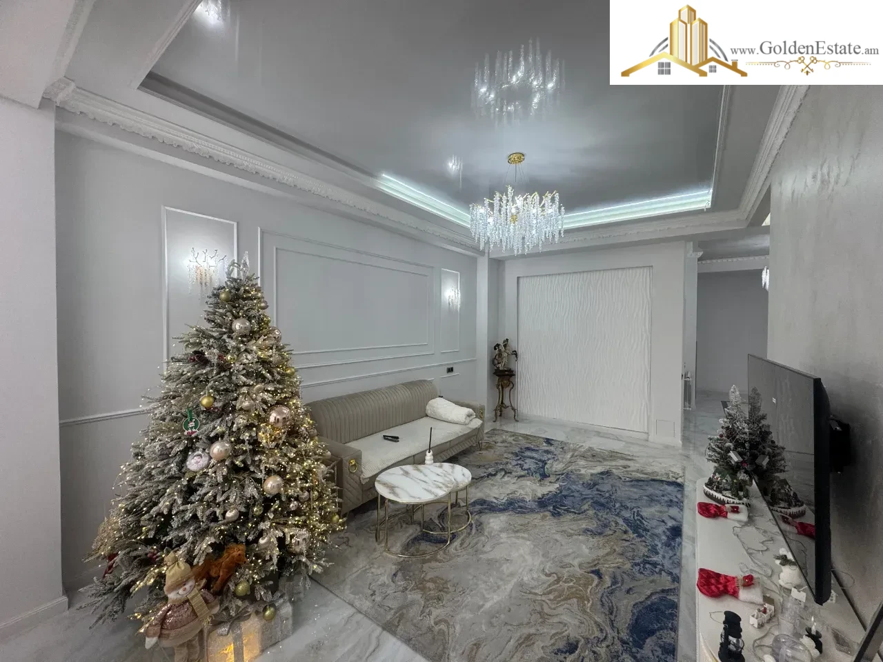 4 սենյականոց բնակարան նորակառույց շենքում Ադոնցի փողոցում Արաբկիրում, 124 քմ, նախավերջին հարկ