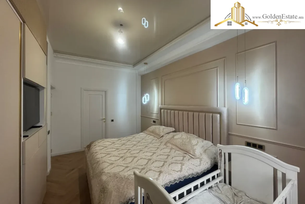 4 սենյականոց բնակարան նորակառույց շենքում Ադոնցի փողոցում Արաբկիրում, 124 քմ, նախավերջին հարկ