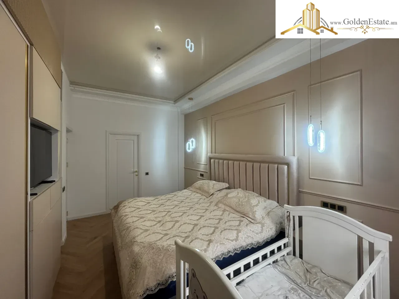 4 սենյականոց բնակարան նորակառույց շենքում Ադոնցի փողոցում Արաբկիրում, 124 քմ, նախավերջին հարկ