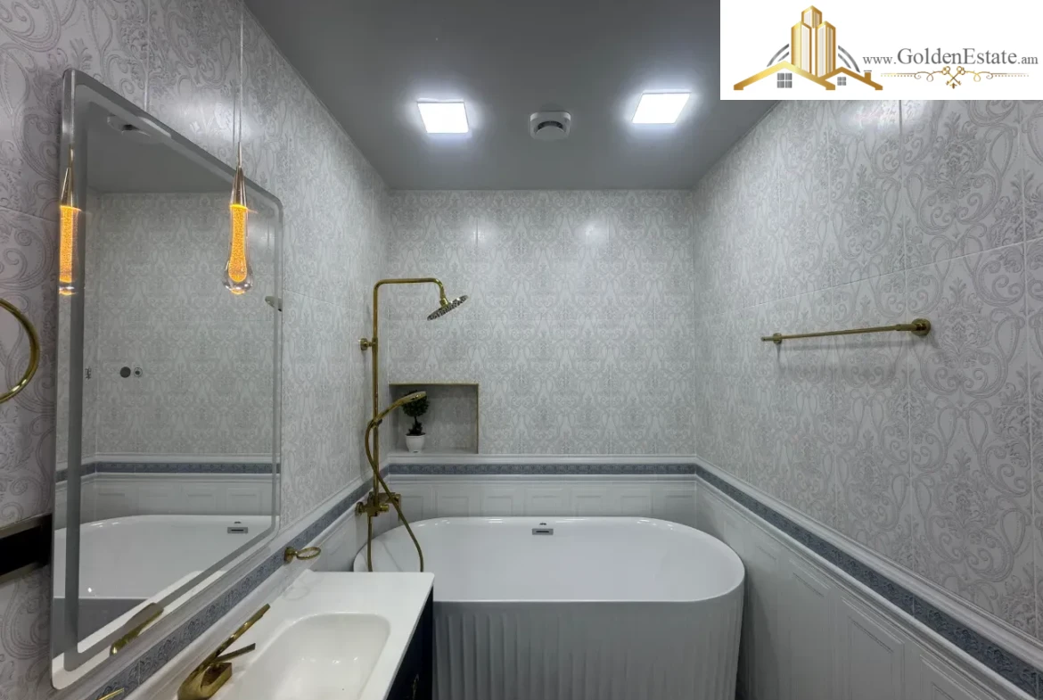 4 սենյականոց բնակարան նորակառույց շենքում Ադոնցի փողոցում Արաբկիրում, 124 քմ, նախավերջին հարկ