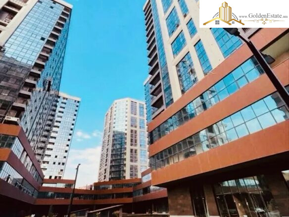 3 սենյականոց բնակարան նորակառույց շենքում Կոմիտասի պողոտայում Արաբկիրում, 84 քմ, 15/18 հարկ