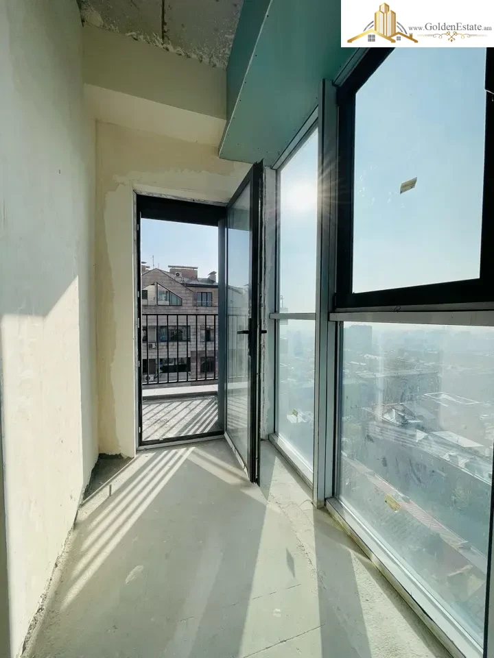 3 սենյականոց բնակարան նորակառույց շենքում Կոմիտասի պողոտայում Արաբկիրում, 84 քմ, 15/18 հարկ