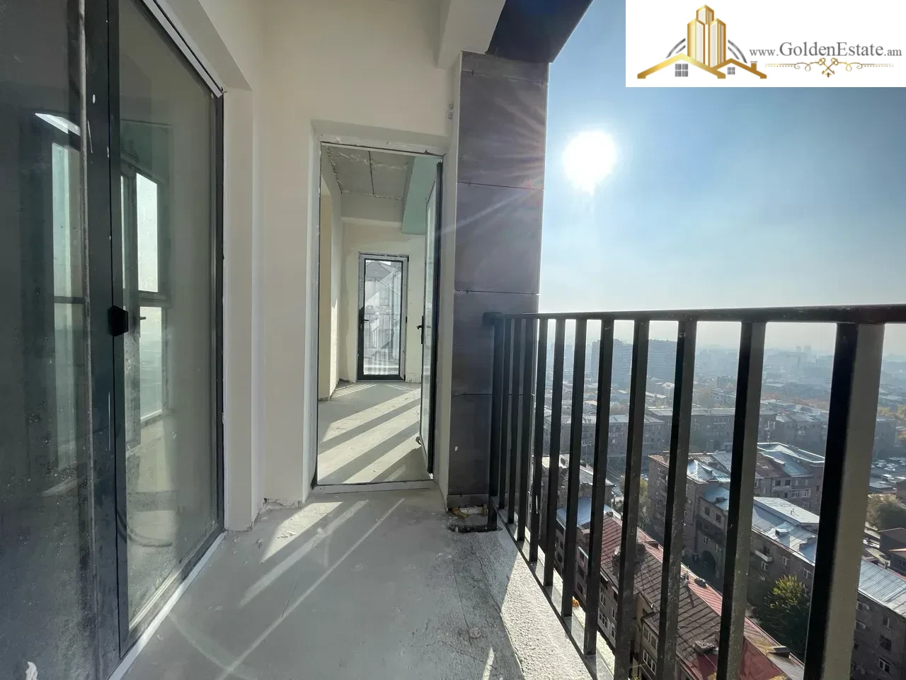 3 սենյականոց բնակարան նորակառույց շենքում Կոմիտասի պողոտայում Արաբկիրում, 84 քմ, 15/18 հարկ