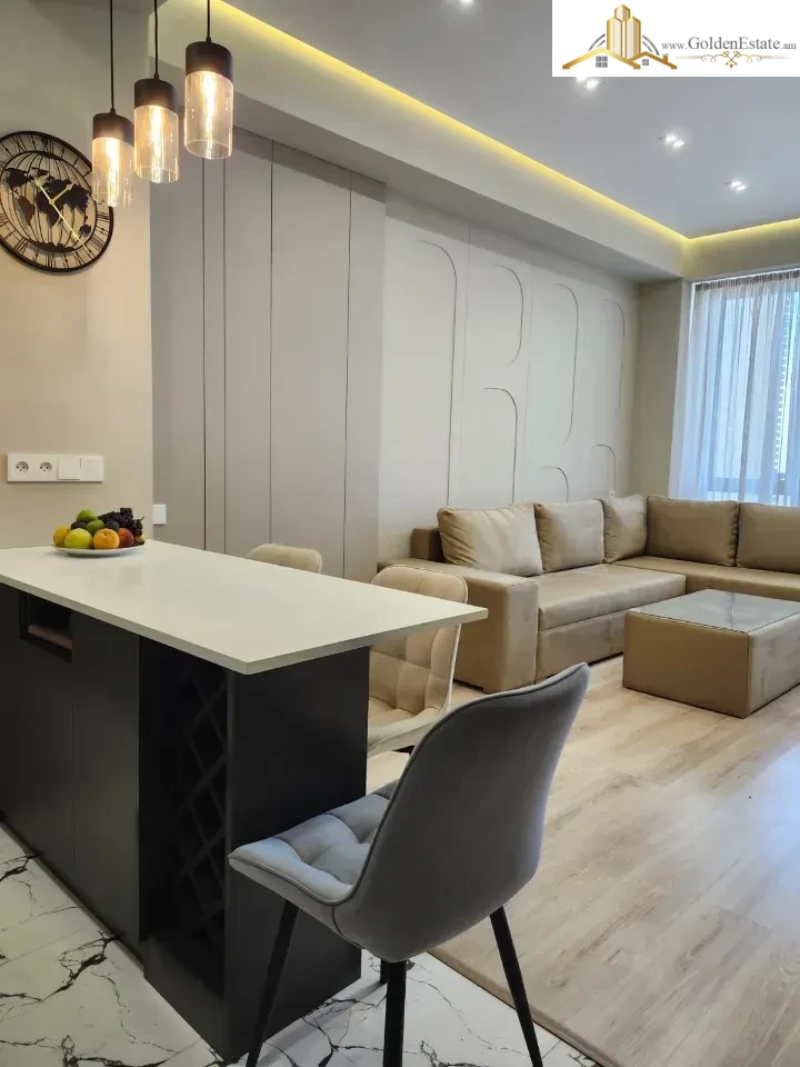 2 սենյականոց բնակարան նորակառույց շենքում Մալխասյանց փողոցում Արաբկիրում, 73 քմ, 4/7 հարկ