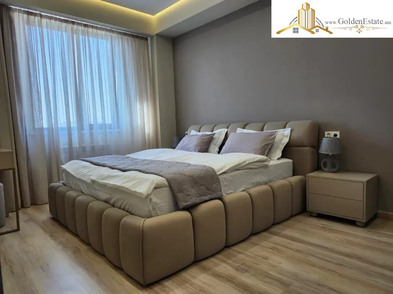 2 սենյականոց բնակարան նորակառույց շենքում Մալխասյանց փողոցում Արաբկիրում, 73 քմ, 4/7 հարկ