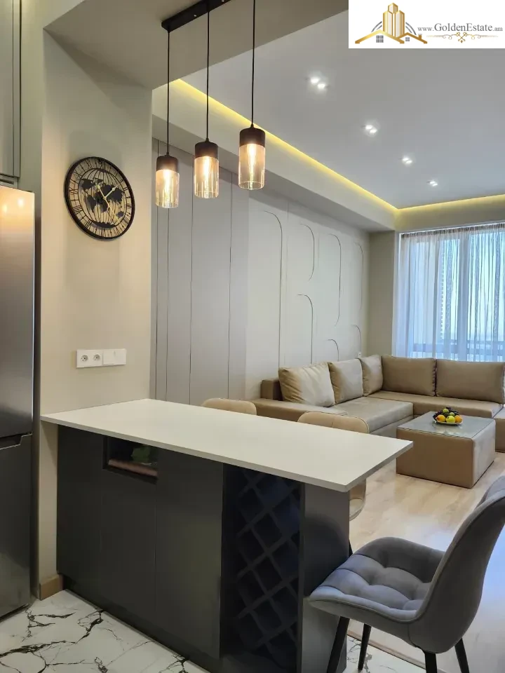 2 սենյականոց բնակարան նորակառույց շենքում Մալխասյանց փողոցում Արաբկիրում, 73 քմ, 4/7 հարկ