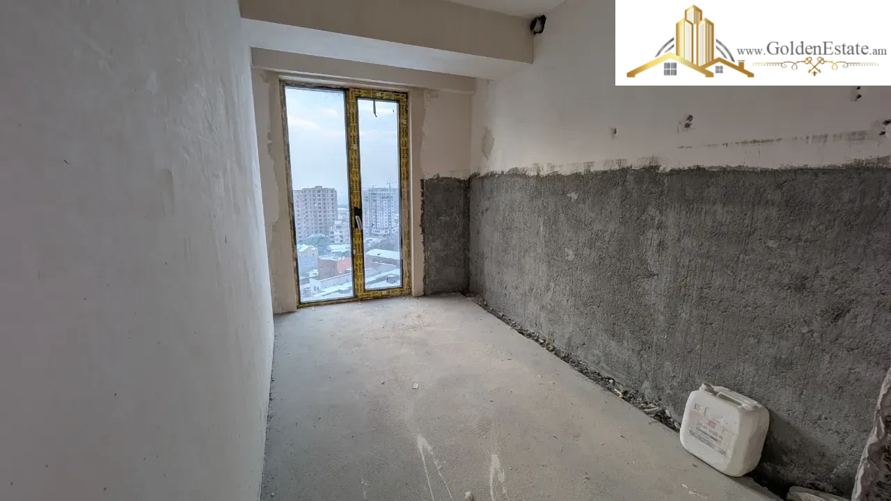 3 սենյականոց բնակարան նորակառույց շենքում Ադոնցի փողոցում Արաբկիրում, 98 քմ, 13/18 հարկ