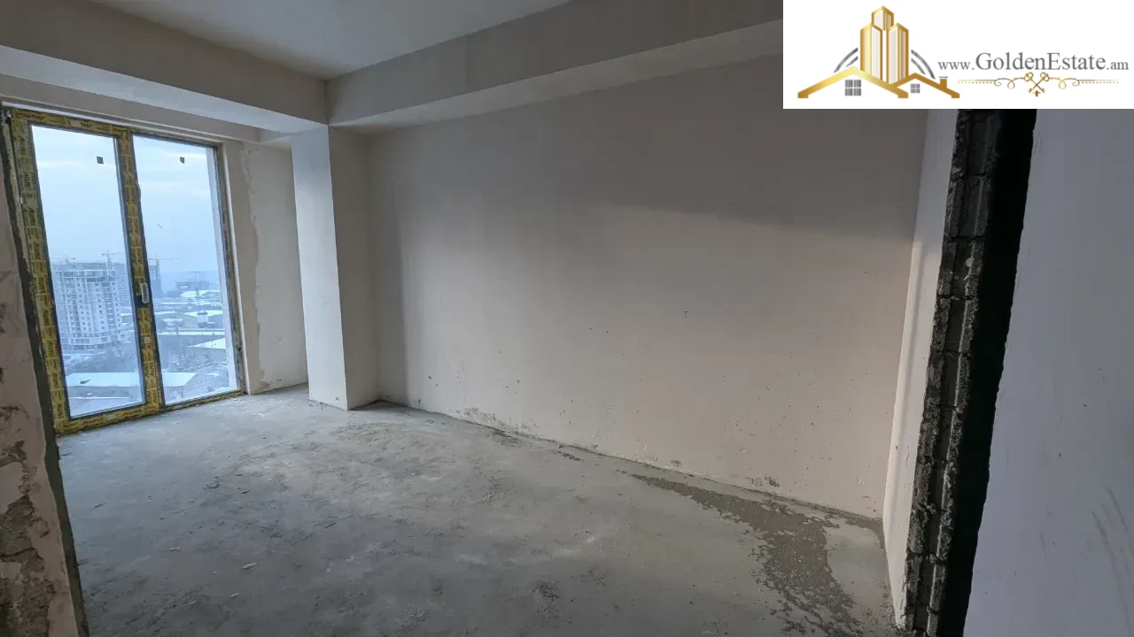 3 սենյականոց բնակարան նորակառույց շենքում Ադոնցի փողոցում Արաբկիրում, 98 քմ, 13/18 հարկ