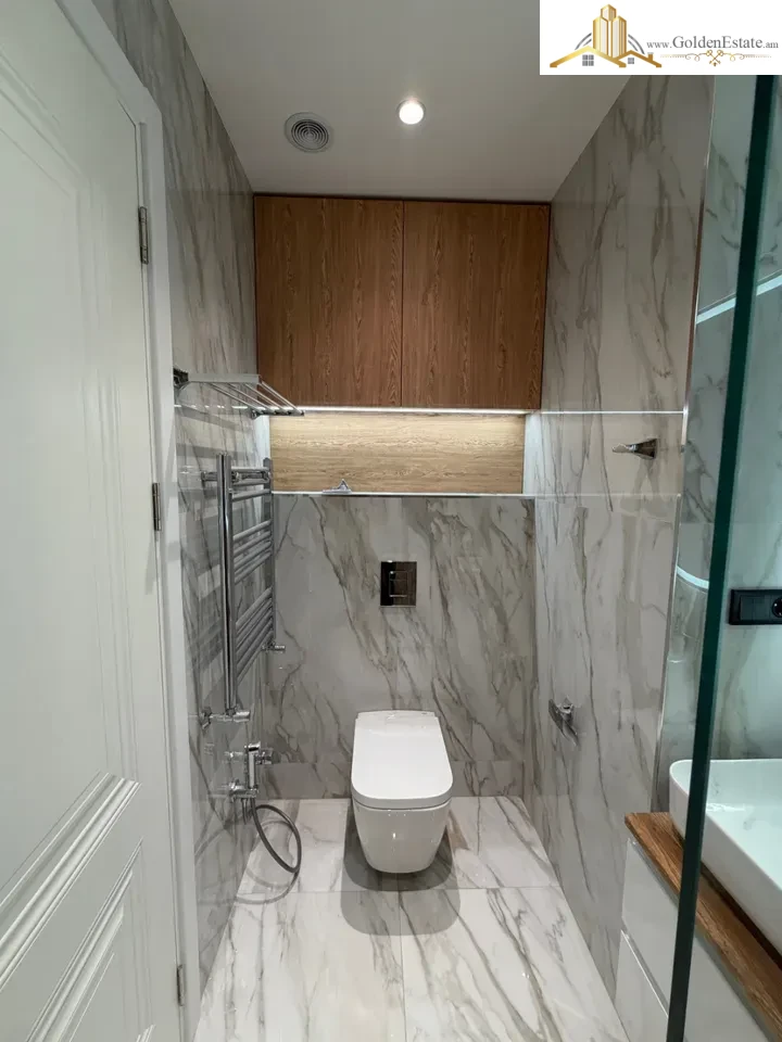 2 սենյականոց բնակարան նորակառույց շենքում Արշակունյաց պողոտայում կենտրոնում, 68 քմ, 15/20 հարկ