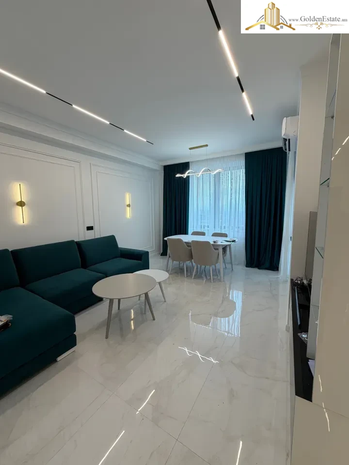 2 սենյականոց բնակարան նորակառույց շենքում Արշակունյաց պողոտայում կենտրոնում, 68 քմ, 15/20 հարկ