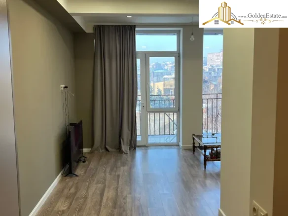 1 սենյականոց բնակարան նորակառույց շենքում Երզնկյան փողոցում Արաբկիրում, 39 քմ, նախավերջին հարկ