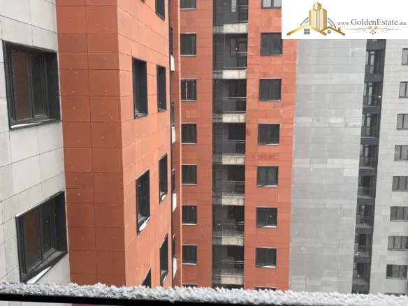 4 սենյականոց բնակարան նորակառույց շենքում Միհայ Էմինեսկու 2-րդ փողոցում Քանաքեռ-Զեյթունում, 97 քմ