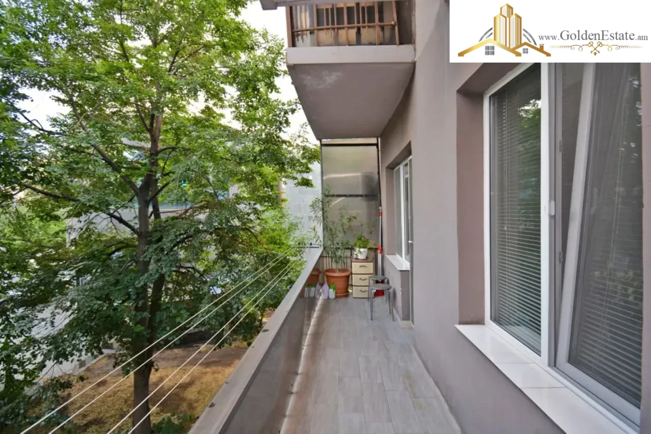 2 սենյականոց բնակարան Խանջյան փողոցում կենտրոնում, 52 քմ, նախավերջին հարկ, բարձր առաստաղներ