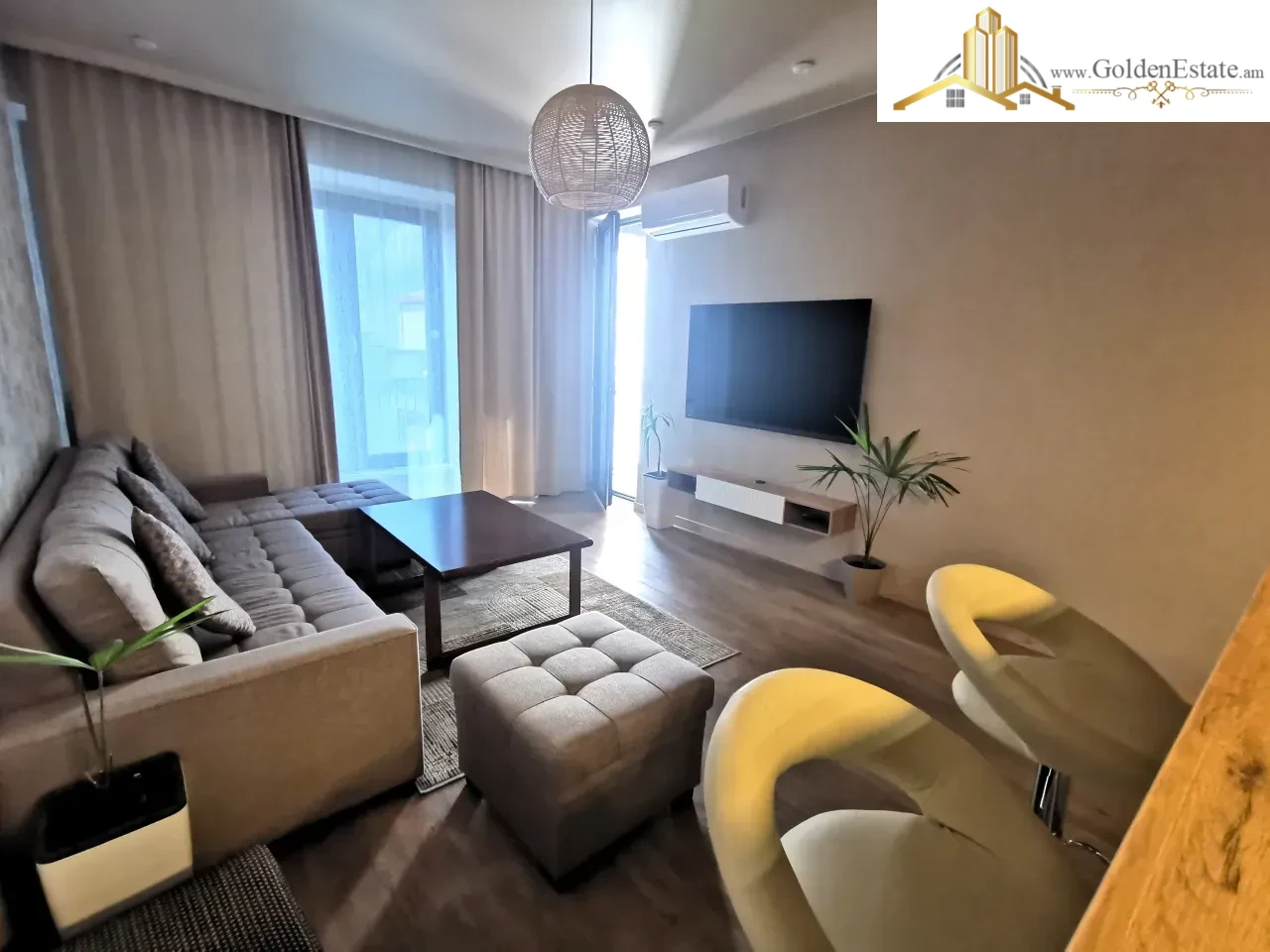 2 սենյականոց բնակարան նորակառույց շենքում Աղբյուր Սերոբի փողոցում Արաբկիրում, 66 քմ, նախավերջին հարկ