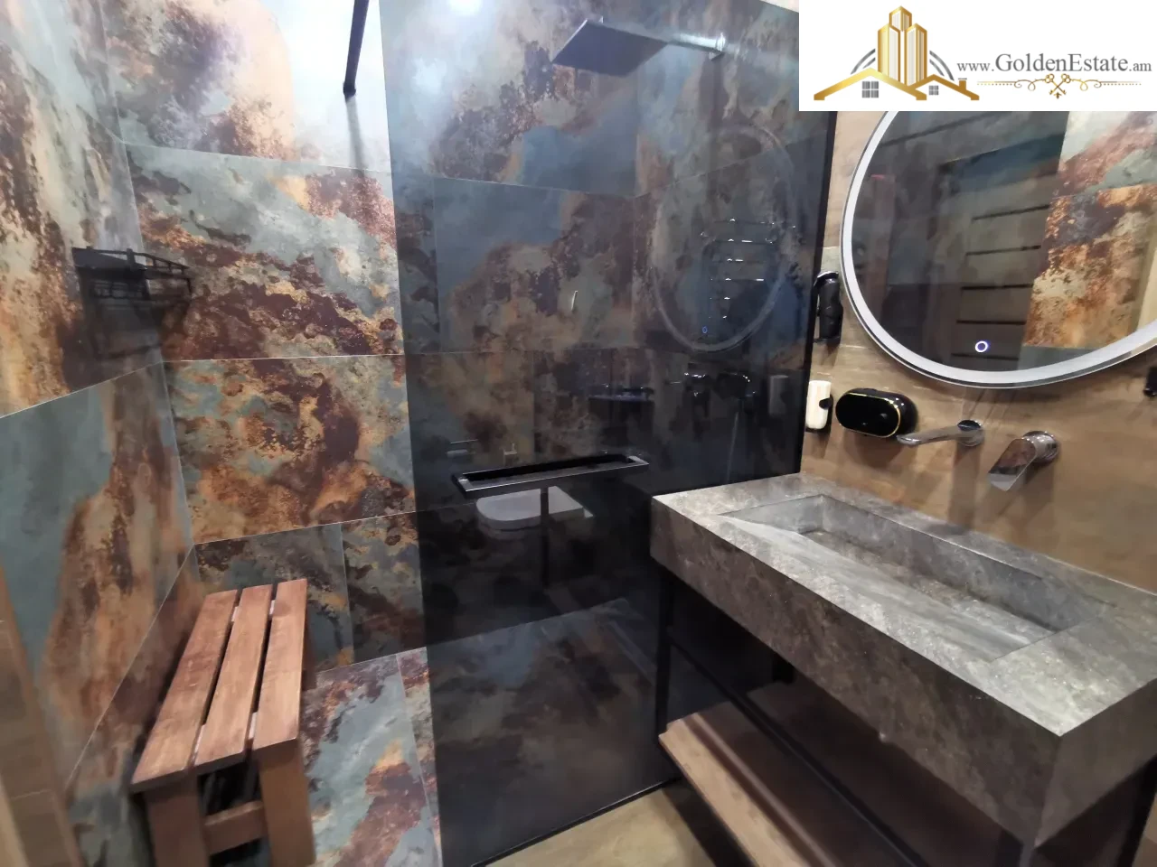 2 սենյականոց բնակարան նորակառույց շենքում Աղբյուր Սերոբի փողոցում Արաբկիրում, 66 քմ, նախավերջին հարկ