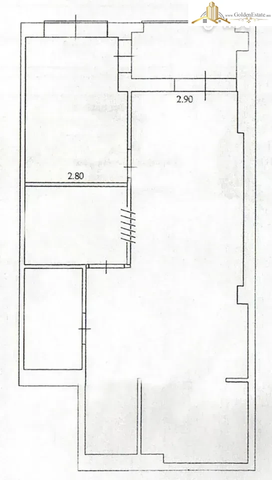 2 սենյականոց բնակարան նորակառույց շենքում Դավթաշեն 1-ին թաղամասում Դավթաշենում, 63 քմ, 7/13 հարկ