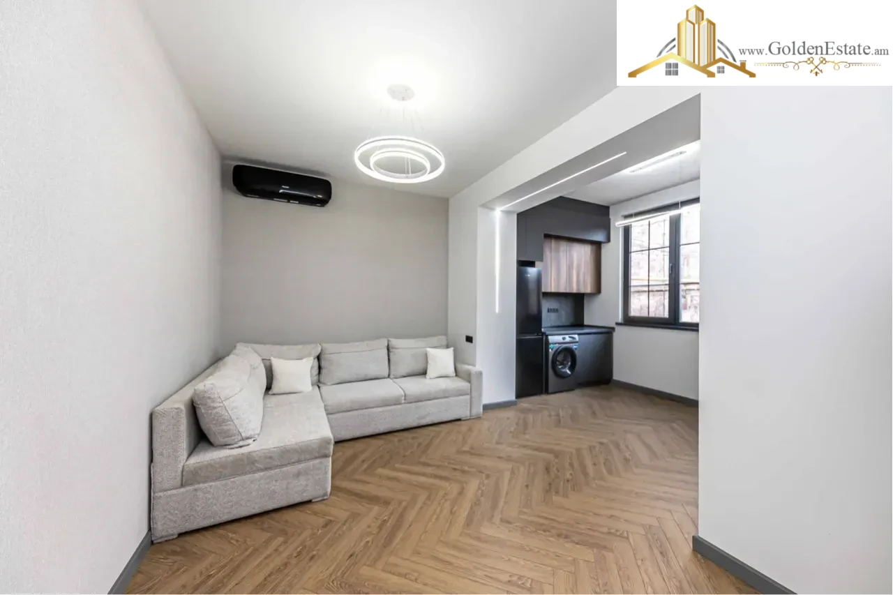 2 սենյականոց բնակարան Կոմիտասի պողոտայում Արաբկիրում, 38 քմ, 2/5 հարկ, բարձր առաստաղներ, քարե շենք