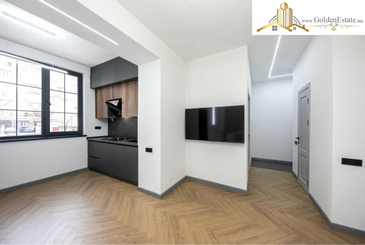 2 սենյականոց բնակարան Կոմիտասի պողոտայում Արաբկիրում, 38 քմ, 2/5 հարկ, բարձր առաստաղներ, քարե շենք