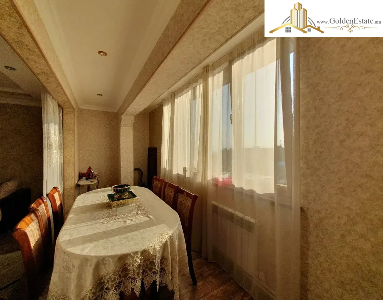 3 սենյականոց բնակարան Նազարբեկյան թաղամասում Աջափնյակում, 74 քմ, 3/9 հարկ