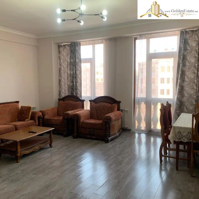 2 սենյականոց բնակարան նորակառույց շենքում Ադոնցի փողոցում Արաբկիրում, 60 քմ, բարձր առաստաղներ