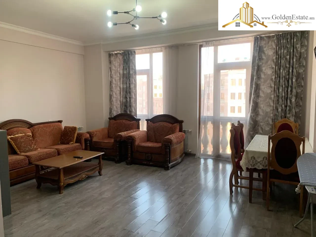 2 սենյականոց բնակարան նորակառույց շենքում Ադոնցի փողոցում Արաբկիրում, 60 քմ, բարձր առաստաղներ