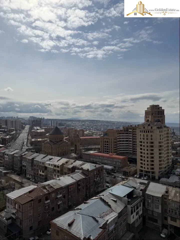 2 սենյականոց բնակարան նորակառույց շենքում Կոմիտասի պողոտայում Արաբկիրում, 71 քմ, 14/18 հարկ