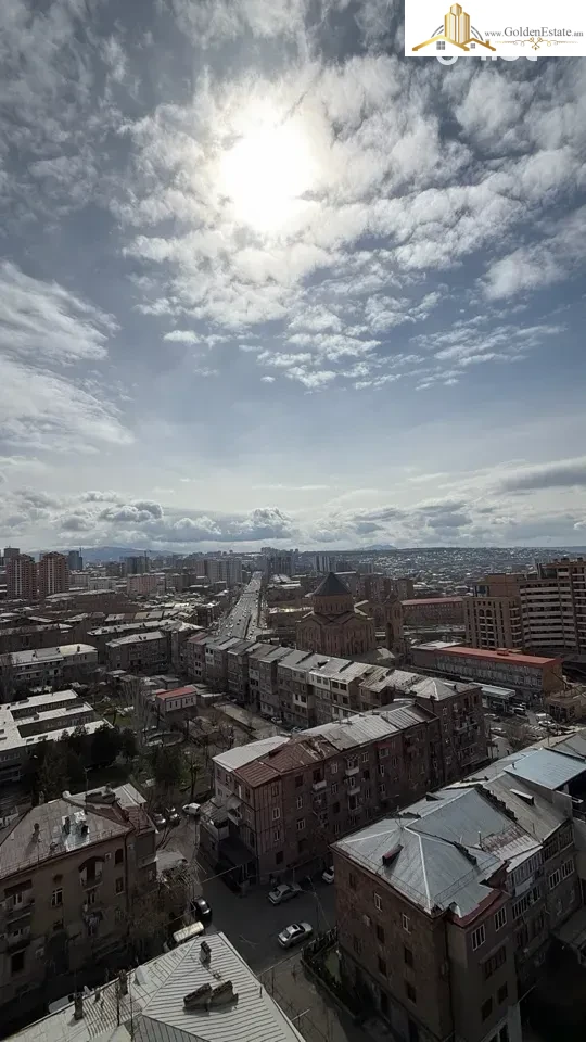 2 սենյականոց բնակարան նորակառույց շենքում Կոմիտասի պողոտայում Արաբկիրում, 71 քմ, 14/18 հարկ