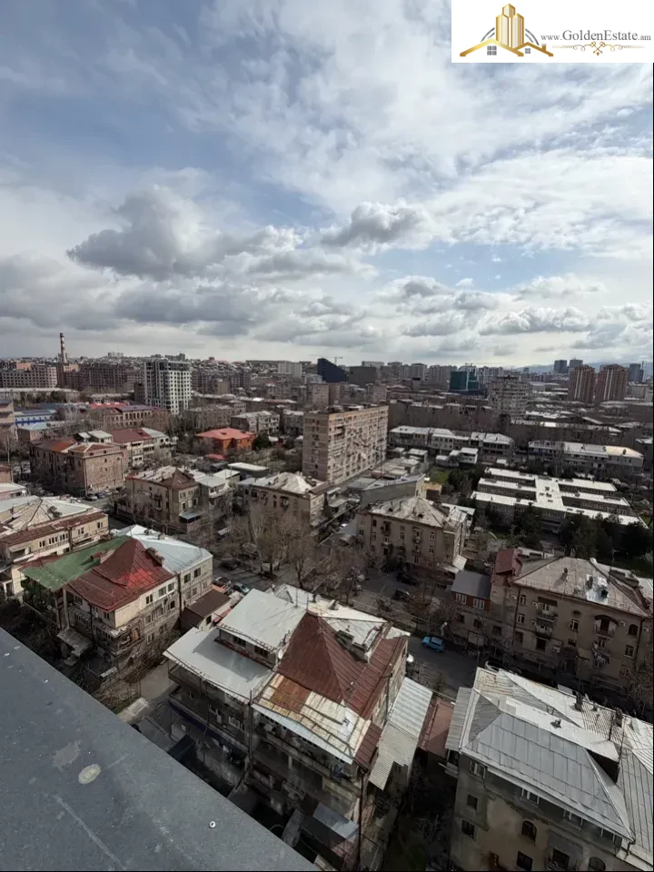 2 սենյականոց բնակարան նորակառույց շենքում Կոմիտասի պողոտայում Արաբկիրում, 71 քմ, 14/18 հարկ