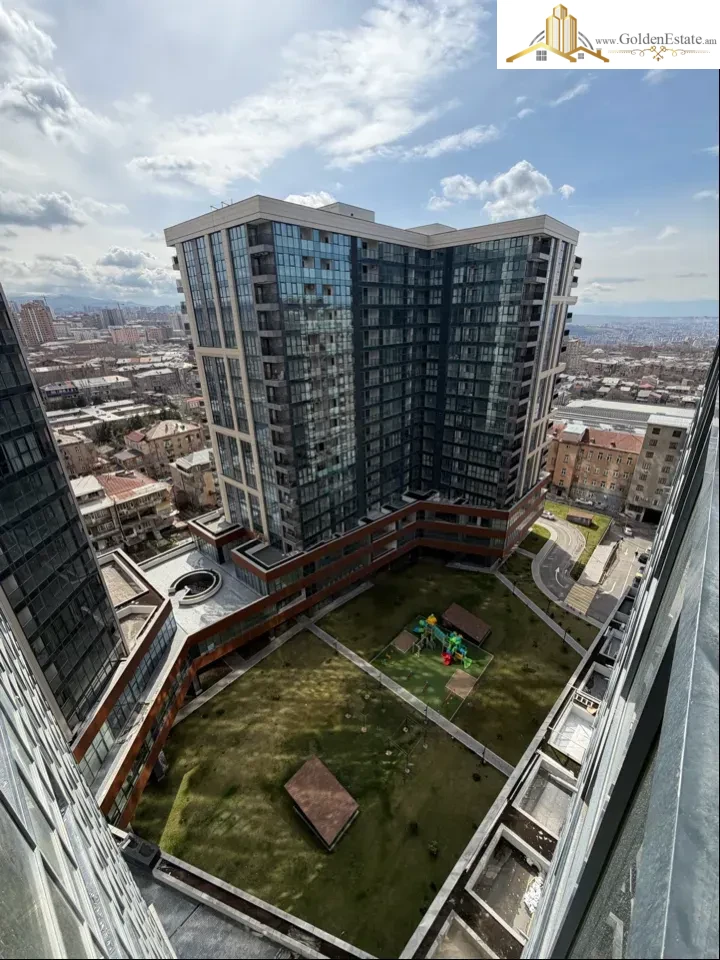 2 սենյականոց բնակարան նորակառույց շենքում Կոմիտասի պողոտայում Արաբկիրում, 71 քմ, 14/18 հարկ