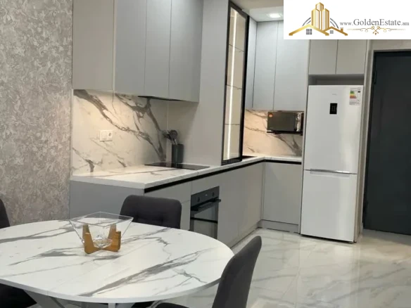 2 սենյականոց բնակարան նորակառույց շենքում Բարբյուսի փողոցում Արաբկիրում, 44 քմ, 3/7 հարկ