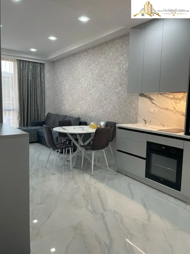 2 սենյականոց բնակարան նորակառույց շենքում Բարբյուսի փողոցում Արաբկիրում, 44 քմ, 3/7 հարկ