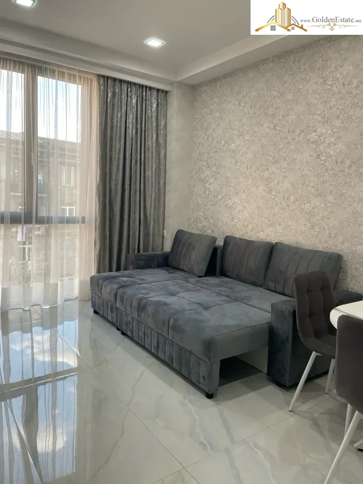 2 սենյականոց բնակարան նորակառույց շենքում Բարբյուսի փողոցում Արաբկիրում, 44 քմ, 3/7 հարկ