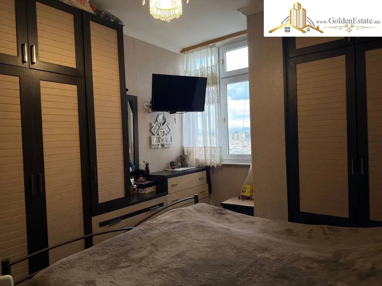 3 սենյականոց բնակարան Նորաշեն թաղամասում Աջափնյակում, 75 քմ, 12/16 հարկ