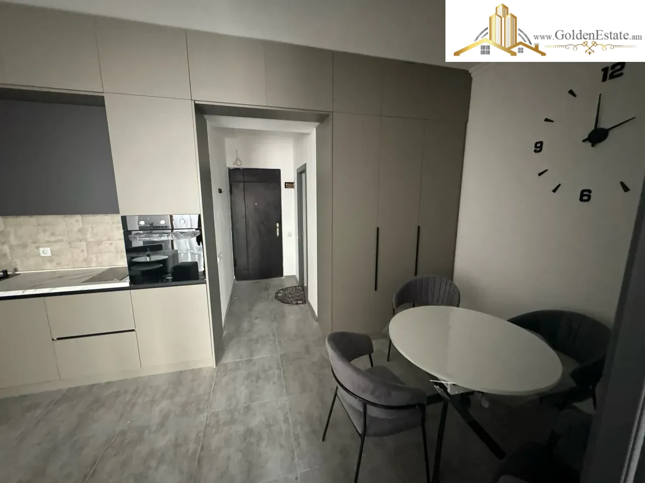 2 սենյականոց բնակարան նորակառույց շենքում Ադոնցի փողոցում Արաբկիրում, 54 քմ, 2/8 հարկ, քարե շենք