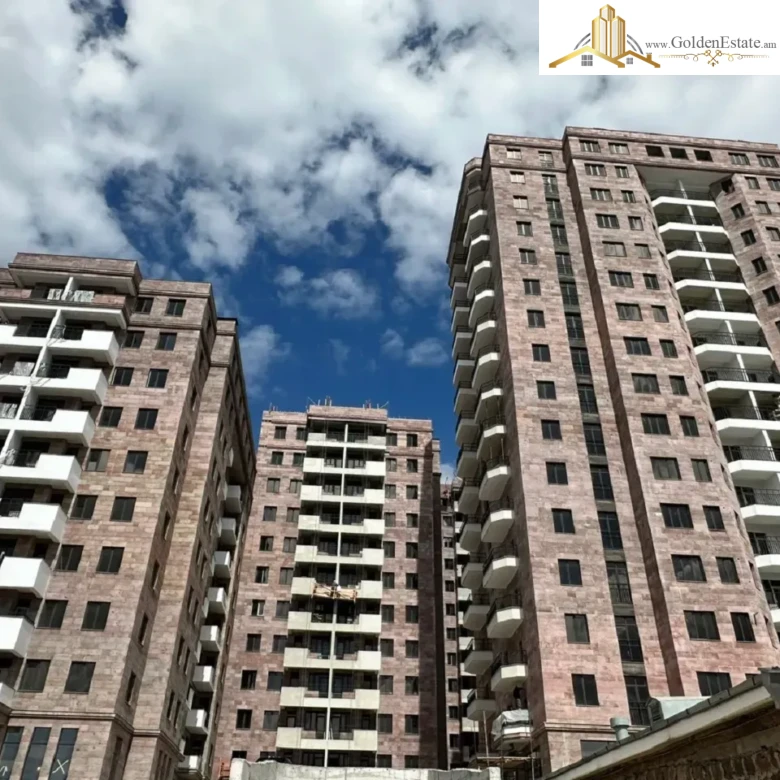 2 սենյականոց բնակարան նորակառույց շենքում Մելիք Մելիքյան փողոցում Քանաքեռ-Զեյթունում, 66 քմ