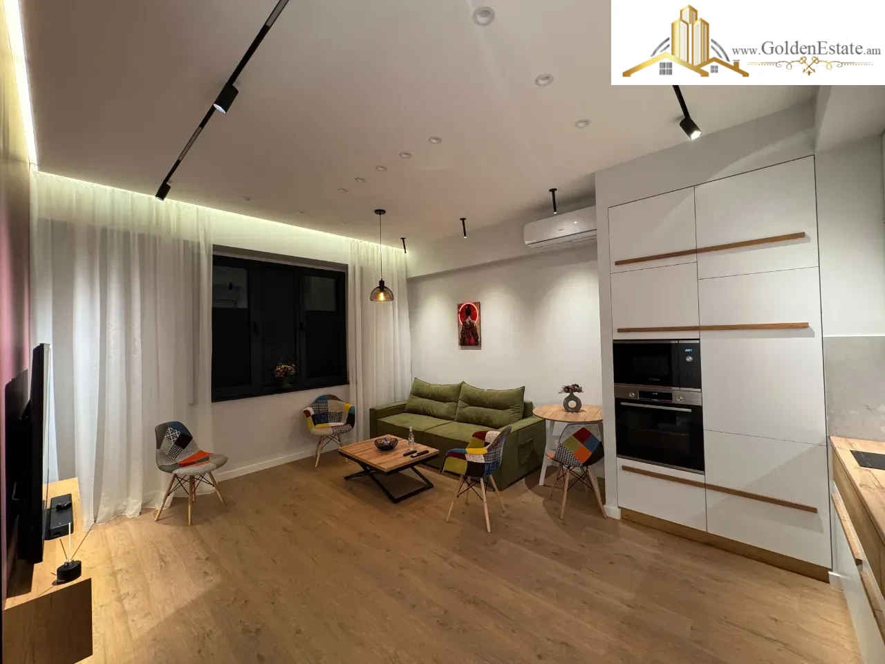 3 սենյականոց բնակարան նորակառույց շենքում Վերին Անտառային փողոցում կենտրոնում, 53 քմ, 2/8 հարկ