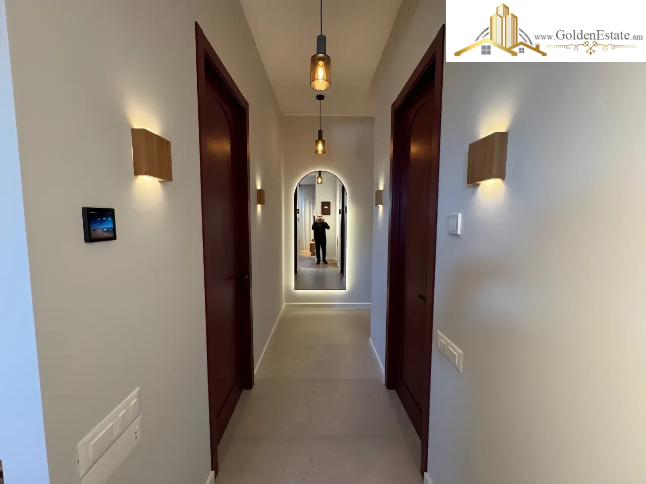 3 սենյականոց բնակարան նորակառույց շենքում Վերին Անտառային փողոցում կենտրոնում, 53 քմ, 2/8 հարկ