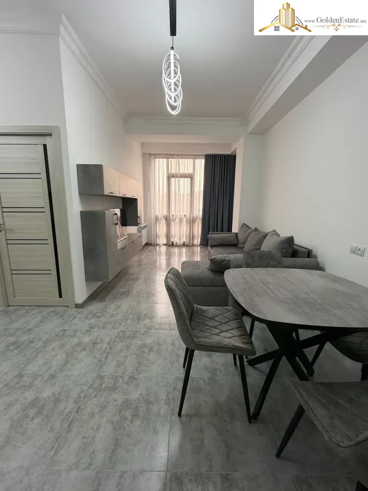 2 սենյականոց բնակարան նորակառույց շենքում Ադոնցի փողոցում Արաբկիրում, 47 քմ, նախավերջին հարկ