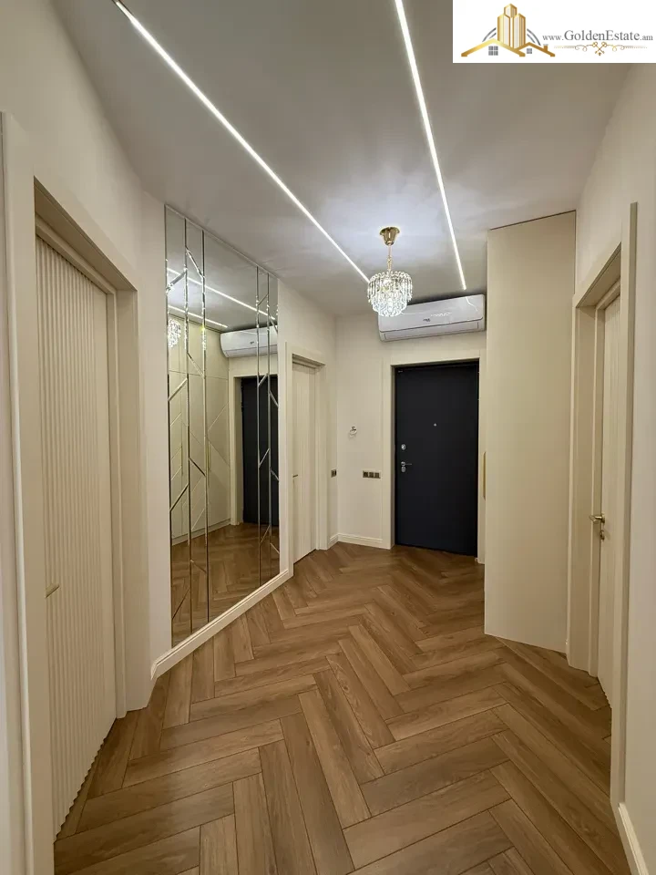 3 սենյականոց բնակարան նորակառույց շենքում Դավիթ Անհաղթի փողոցում Արաբկիրում, 71 քմ, 10/15 հարկ