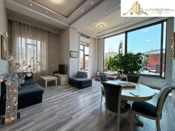 4 սենյականոց բնակարան նորակառույց շենքում Ադոնցի փողոցում Արաբկիրում, 122 քմ, 2 սանհանգույց