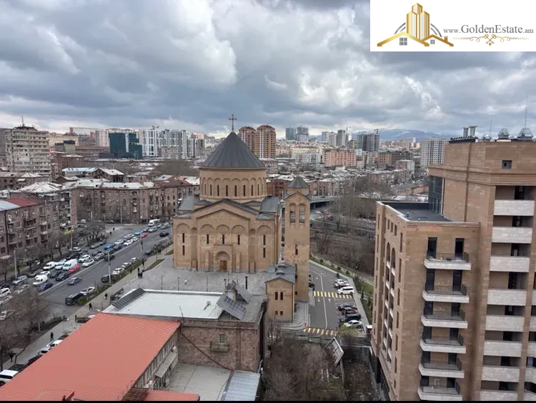 📣 Վաճառվում է 2 սենյականոց բնակարան նորակառույց շենքում Կոմիտասի պողոտայում Արաբկիրում, 76 քմ, նախավերջին հարկ