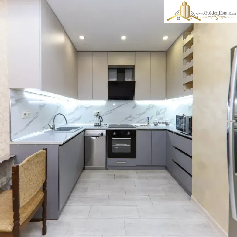 📣 For rent: 3-room apartment in a newly built building on Adontsi Street in Arabkir, 94 sq.m., 2nd floor of 9, 2 bathrooms