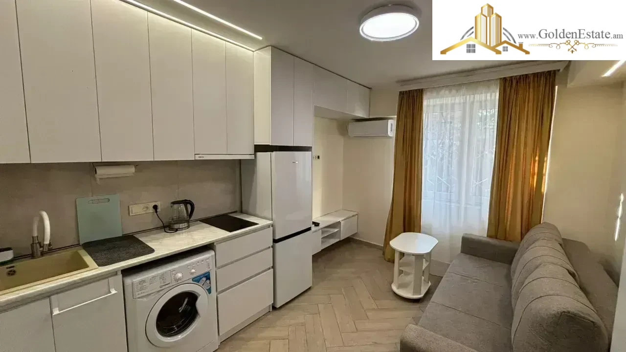 📣 Վարձով է տրվում 1 սենյականոց բնակարան Հակոբ Հակոբյան փողոցում Արաբկիրում, 29 քմ, 1/14 հարկ, քարե շենք