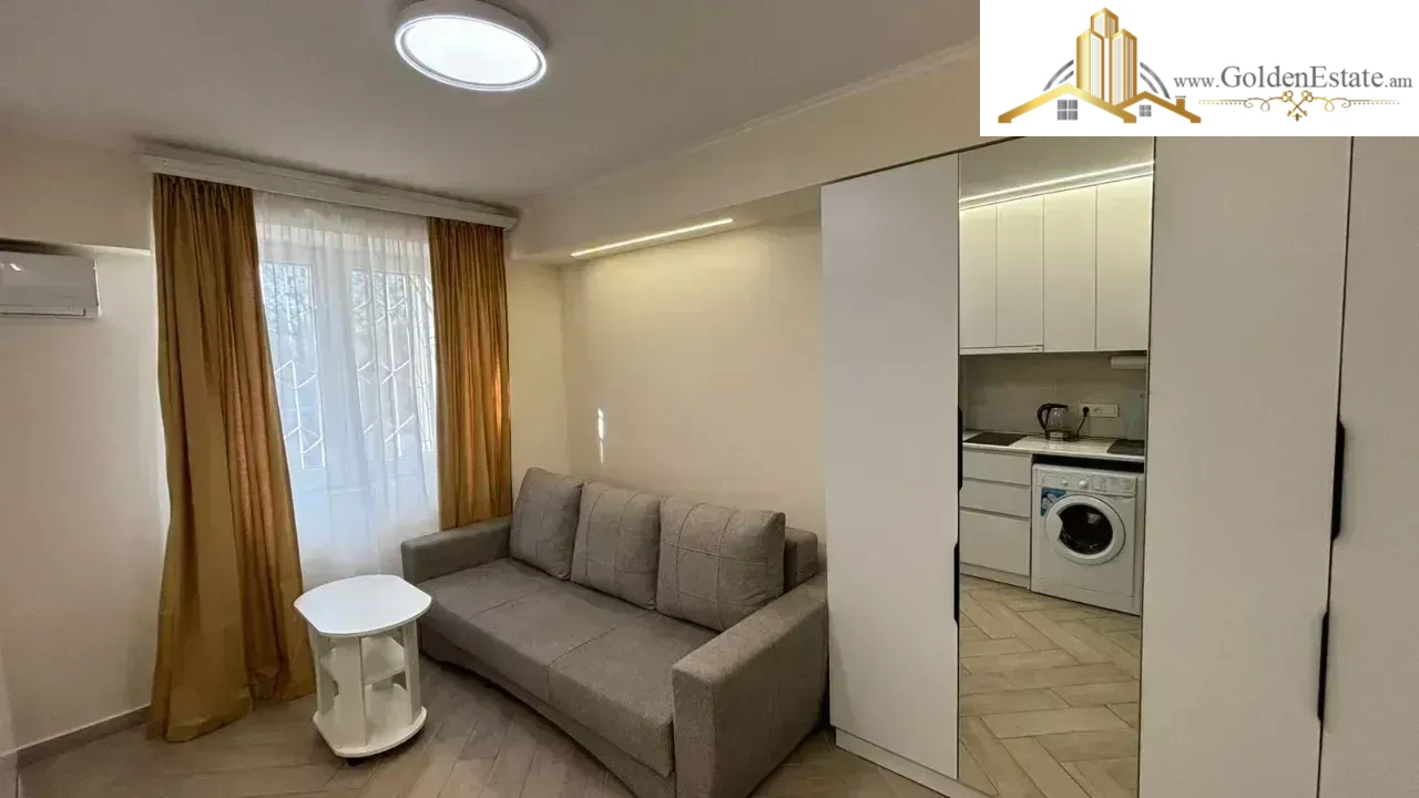 📣 Վարձով է տրվում 1 սենյականոց բնակարան Հակոբ Հակոբյան փողոցում Արաբկիրում, 29 քմ, 1/14 հարկ, քարե շենք