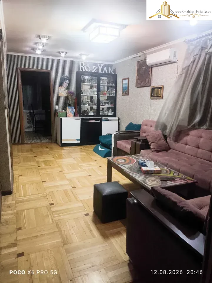 📣 Վարձով է տրվում 3 սենյականոց բնակարան Կոմիտասի պողոտայում Արաբկիրում, 45 քմ, 2/2 հարկ, 3+ սանհանգույց, քարե շենք