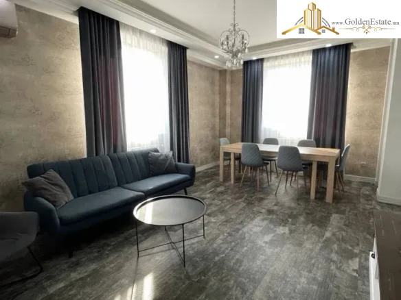 📣 Վարձով է տրվում 3 սենյականոց բնակարան նորակառույց շենքում Ներսես Շնորհալու փողոցում Աջափնյակում, 112 քմ